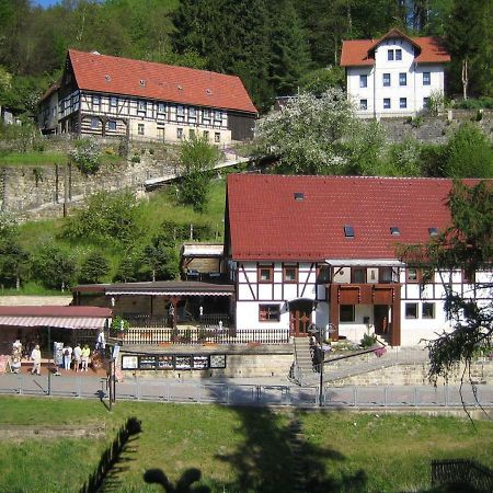 Ferienwohnung Am Gruenbach 2 Rathen Exteriér fotografie