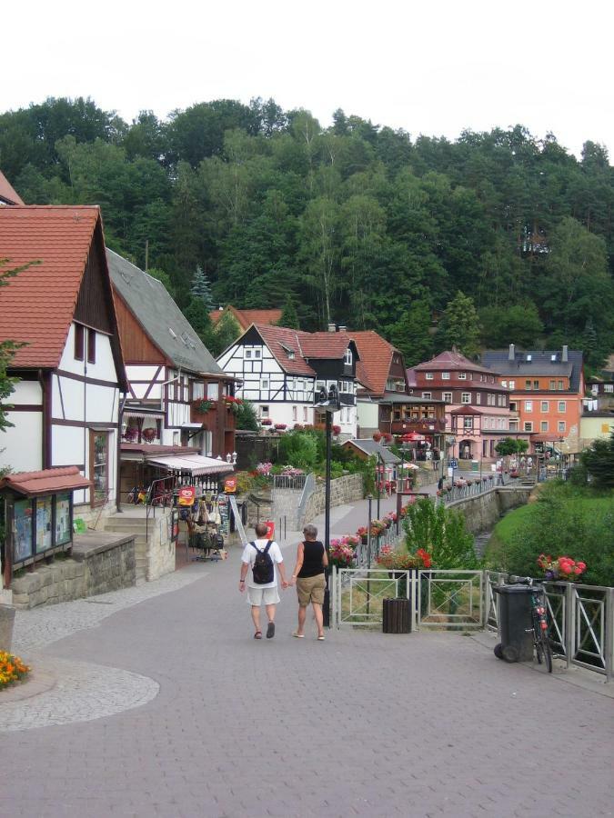 Ferienwohnung Am Gruenbach Rathen Exteriér fotografie